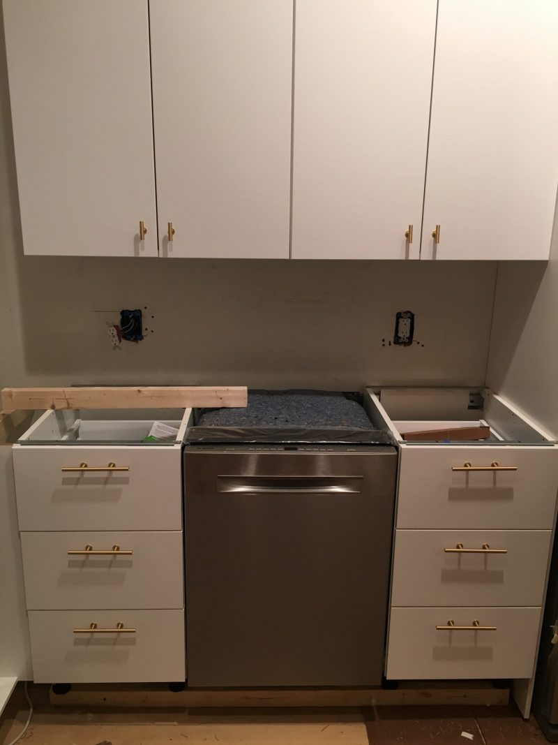 111 N. Lime cabinets with hardware