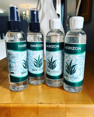 Hairizon Hand Sanitizer from Gimme the Good Stuff
