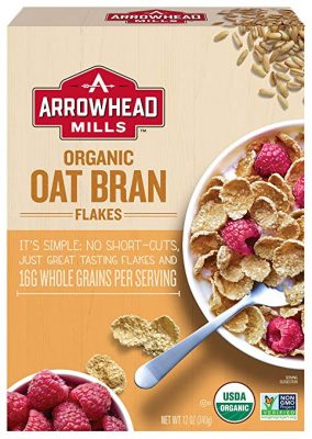 Arrowhead Mills Organic Oat Bran Flakes from Gimme the Good Stuff