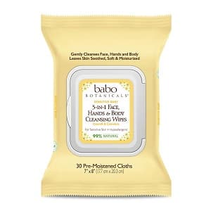 Babo Botanicals 3-in-1 Sensitive Baby Wipes