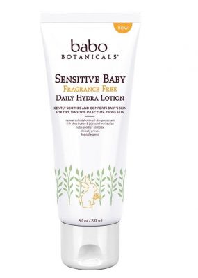 Babo Botanicals Sensitive Baby Fragrance Free Daily Hydra Lotion