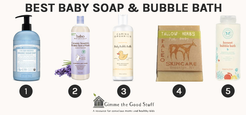 Best Baby Soap & Bubble Bath