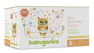 Babyganics Ultra Absorbent Diapers from Gimme the Good Stuff