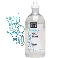 Better Life Dish Soap Unscented from Gimme the Good Stuff