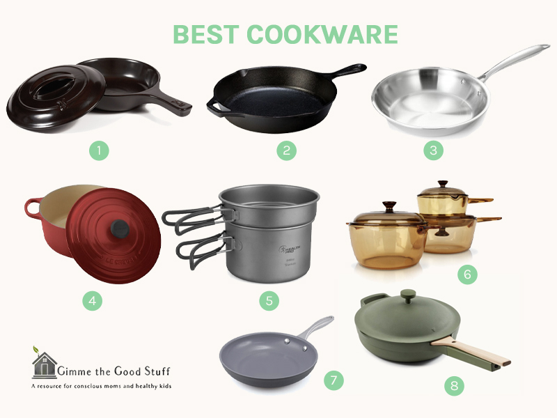 The Best Non-Toxic Cookware (Comparison Guide + Reviews!) - A