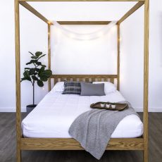 Clean Sleep Four Poster Craftsman Bed Frame from Gimme the Good Stuff