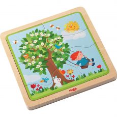 Haba 4 in 1 Wooden Puzzle My Time of The Year from gimme the good stuff