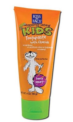 Kiss my face fluoride berry toothpaste Gimme the Good Stuff