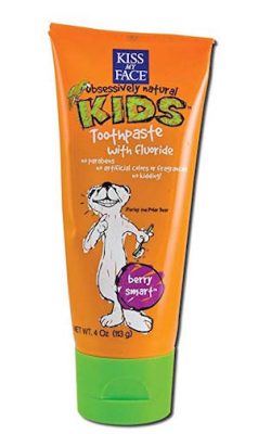 Kiss my face fluoride berry toothpaste Gimme the Good Stuff