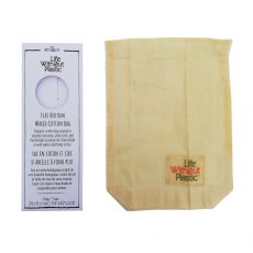 Life Without Plastic Organic Cotton Waxed Bag