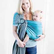 Moby Wrap Ring Sling – Ocean Twist