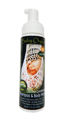 Natures Paradise Foaming Baby Shampoo from Gimme the Good Stuff