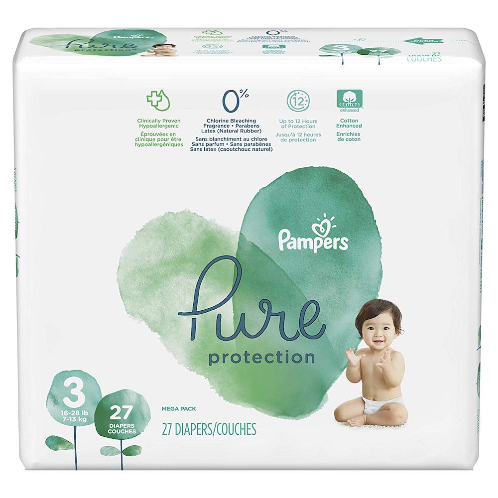 Pampers Pure Protection Diapers from Gimme the Good Stuff