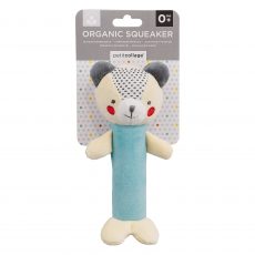 Petit Collage Organic Squeaker Toy Bear