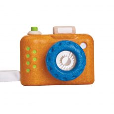 Plan Toys Orange Camera Toy from Gimme the Good Stuff