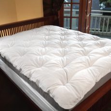 Soaring Heart Organic Wool Mattress Topper from Gimme the Good Stuff