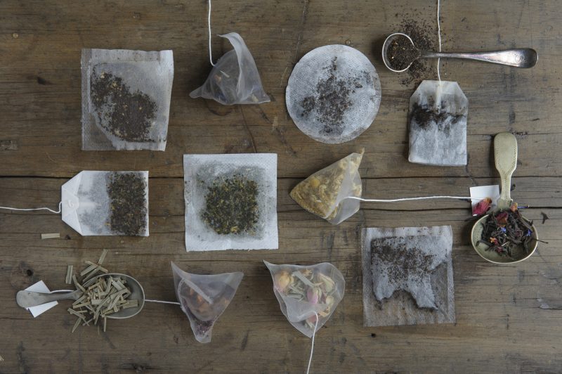 Toxins in tea bags