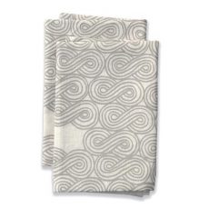 Two Sisters Organic Cotton Napkins Large - Cloud Neutral from Gimme the Good Stuff