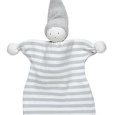 Under the Nile Sleeping Lovey Doll – Grey Stripe