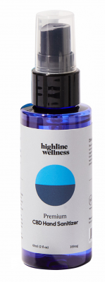 Highline Wellness CBD Hand Sanitizer from Gimme the Good Stuff