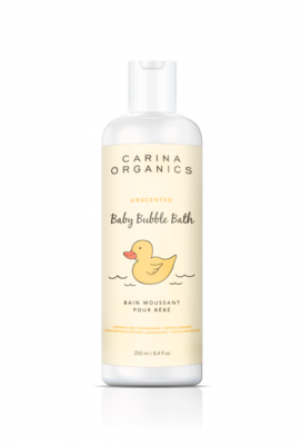 Carina Organics Baby Bubble Bath from gimme the good stuff