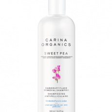 Carina Organics Sweet Pea Dandruff Flake Removal Shampoo from gimme the good stuff