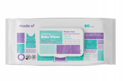 MADE OF Soothing Baby Wipes
