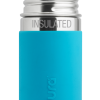 Pura Insulated Straw bottle aqua from gimme the good stuff