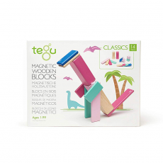 Tegu Classics Magnetic Wooden Blocks 14-Piece Set gimme the good stuff